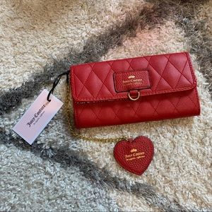Juicy Couture Red Wallet/Wristlet